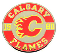 Clagary Flames Established 1980 Pin