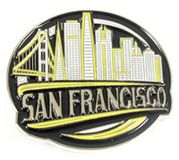 San Francisco Skyline Pin