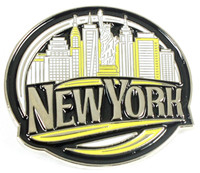 New York City Skyline Pin