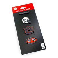 Auburn Tigers Four Pin Collector Set