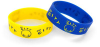 Golden State Warriors "The City" Wide Wristbands (2 Pack)