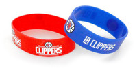 Los Angeles Clippers Wide Wristbands (2 Pack)