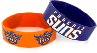 Phoenix Suns Wide Wristbands (2 Pack)