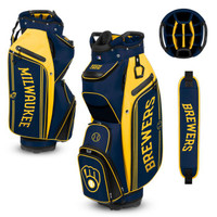 Milwaukee Brewers Golf Bag w/ Cooler Bucket