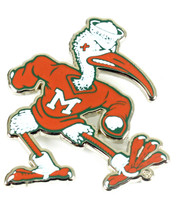 Miami Hurricanes Mascot Pin