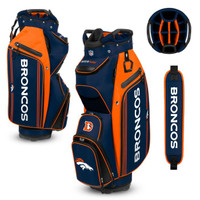 Denver Broncos Golf Bag w/ Cooler Bucket