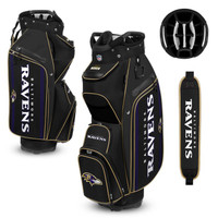 Baltimore Ravens Golf Bag w/ Cooler Bucket