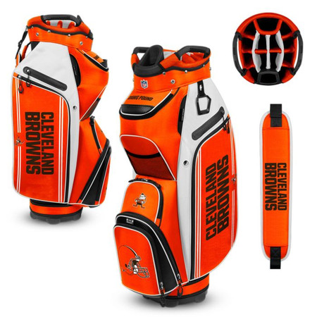 Cleveland Browns Golf Bag w/ Cooler Bucket