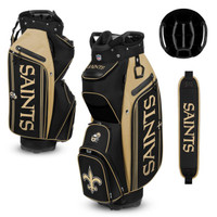 New Orleans Saints Golf Bag w/ Cooler Bucket