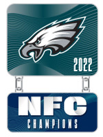 Philadelphia Eagles 2022 NFC Champs Pin - Dangler Pin