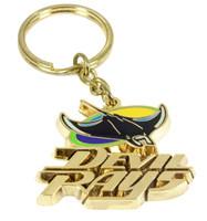 Tampa Bay Devil Rays Retro Key Chain