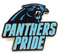 Carolina Panthers Slogan Pin.