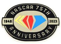 NASCAR 75th Anniversary Logo Pin