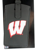 Wisconsin Leatherette Luggage Tag