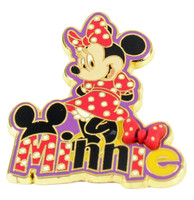 Minnie Mouse Polka Dot Dress Disney Pin