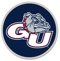 Gonzaga Round GU Logo Pin