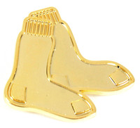 Boston Red Sox Logo Pin - Gold