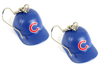 Chicago Cubs 3-D Cap Earrings