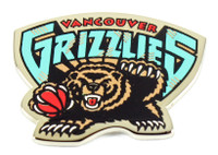 Memphis Grizzlies Vintage Retro Logo Pin