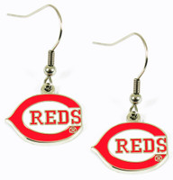 Cincinnati Reds Logo Earrings