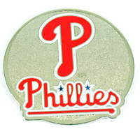 Philadelphia Phillies Silver Plated Magnet