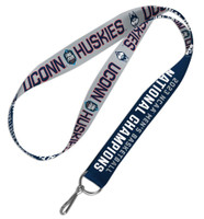 UConn Huskies 2023 Men's Final Four Champs Lanyard