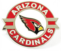 Arizona Cardinals Circle Logo Pin