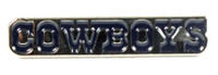 Dallas Cowboys Wordmark Pin