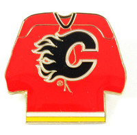 Calgary Flames Red Jersey Pin