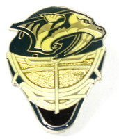 Nashville Predators Goalie Mask Pin