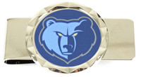 Memphis Grizzlies Diamond Cut Money Clip