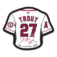 Mike Trout Los Angeles Angels Jersey Signature Pin