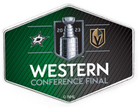 2023 NHL Western Conference Match Up Pin - Knights vs. Stars