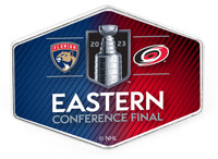 2023 NHL Eastern Conference Match Up Pin - Panthers vs. Hurricanes