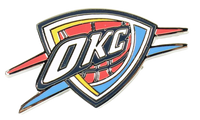 Oklahoma Thunder Logo Pin