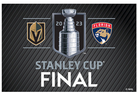 2023 Stanley Cup Finals Knights vs. Panthers Double Sided Key Chain