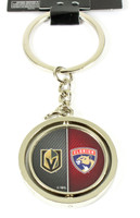 2023 Stanley Cup Finals Knights vs. Panthers Double Sided Key Chain