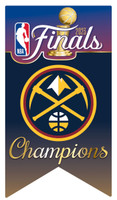 Denver Nuggets 2023 NBA Champs Banner Pin