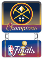 Denver Nuggets 2023 NBA Champs Dangler Pin