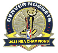 Denver Nuggets 2023 NBA Champions Pin - Limited 1,000