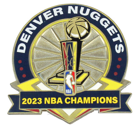 2023 Nuggets NBA Champs Auto Emblem