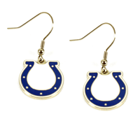 Indianapolis Colts Logo Earrings