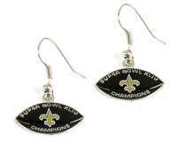 New Orleans Saints Super Bowl XLIV Earrings