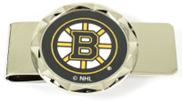 Boston Bruins Diamond Cut Money Clip