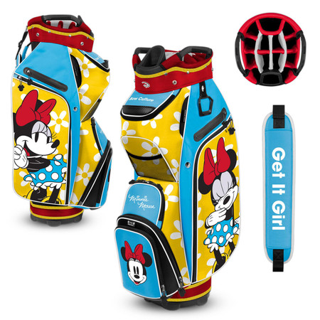希少 良品 DISNEY minnie style GOLF キャディバッグ 2__50007.1692985905.450.450.