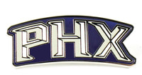 Phoenix Suns Logo Wordmark Pin