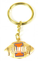 Illinois Fighting Illini Football Key Chain