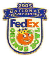 2005 Fedex Orange Bowl National Championship Pin