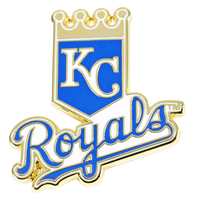 Kansas City Royals Logo Pin - Gold Metal