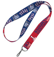 Texas Rangers 2023 World Series Champions Lanyard